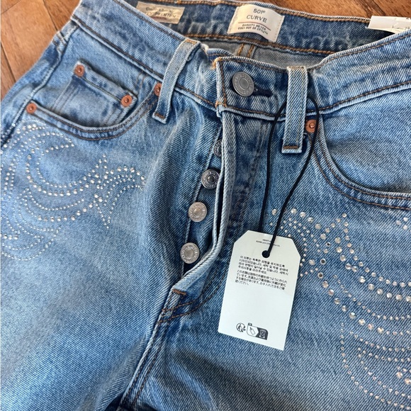 NWT BEYONCÉ X LEVI'S® 501® CURVE JEANS - Picture 4 of 12